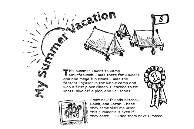 My Summer Vacation (Doodles)